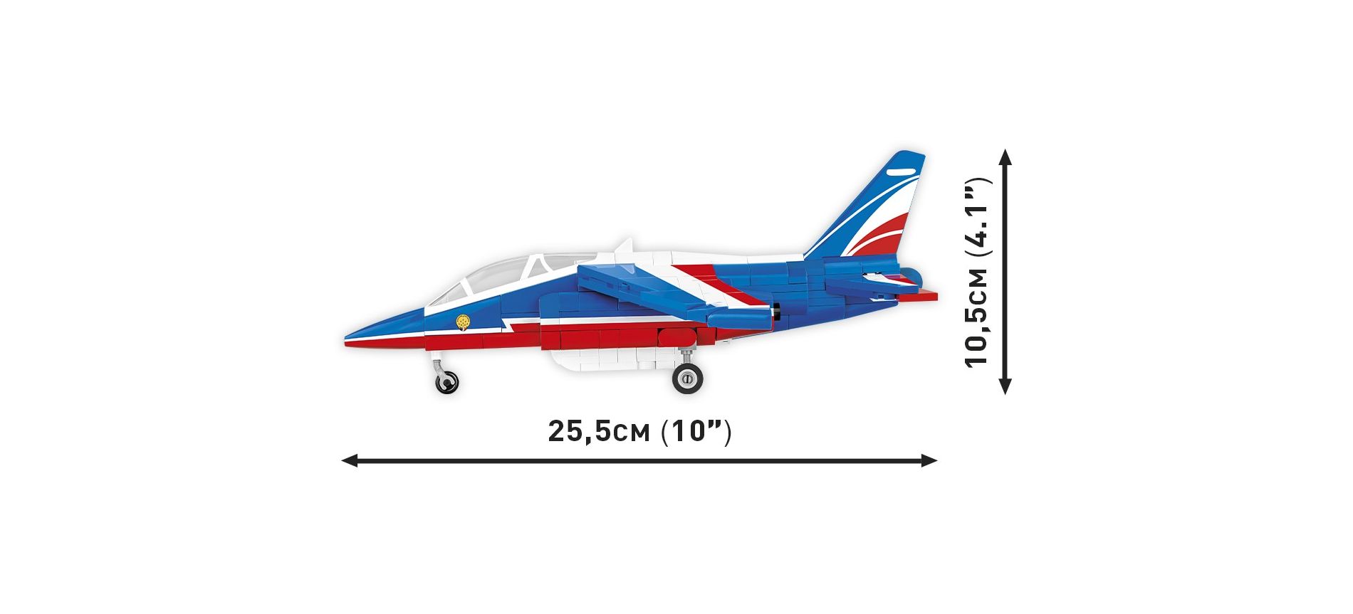 Cobi Alpha Jet Patrouille De France Toysngo