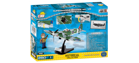 Avion de combat britannique Supermarine Spitfire Mk VB - COBI-5512