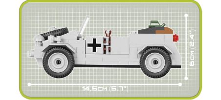 Voiture allemande VW Kübelwagen type 82