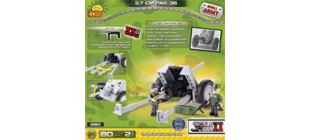 Canon allemand PAK 36 3,7 cm - COBI-2180