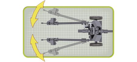 Canon allemand PAK 40 7,5cm - COBI-2185