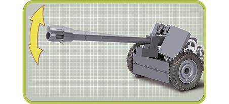 Canon allemand PAK 40 7,5cm - COBI-2185