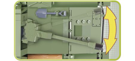 Ancien Char russe SU-76M - COBI-2380