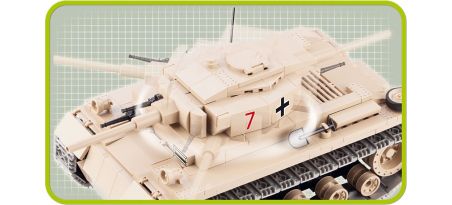 Char allemand Panzer III Ausf. J - COBI-2451