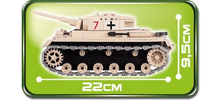 Char allemand Panzer III Ausf. J - COBI-2451