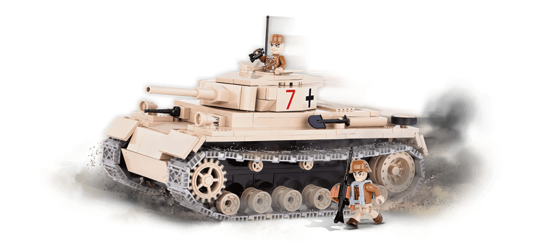 Char allemand Panzer III Ausf. J - COBI-2451