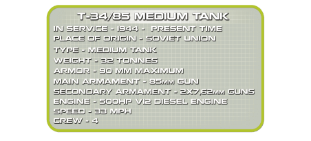 Char russe T-34/85 - COBI-2452