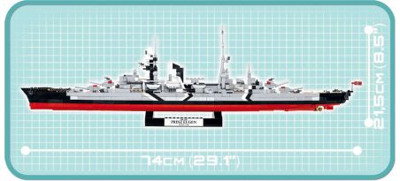 PRINZ EUGEN HEAVY CRUISER - COBI-4823