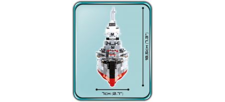 PRINZ EUGEN HEAVY CRUISER - COBI-4823