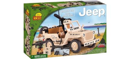 Jeep Willys MB avec minigun - COBI-24113