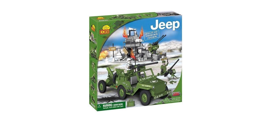 Jeep Willy en terrain montagneux - COBI-24301