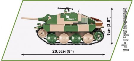 Jagdpanzer 38 (t) Hetzer - Limited Edition - COBI-2557