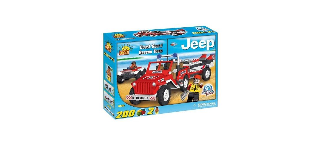 Jeep et quad Pompier - COBI-1829