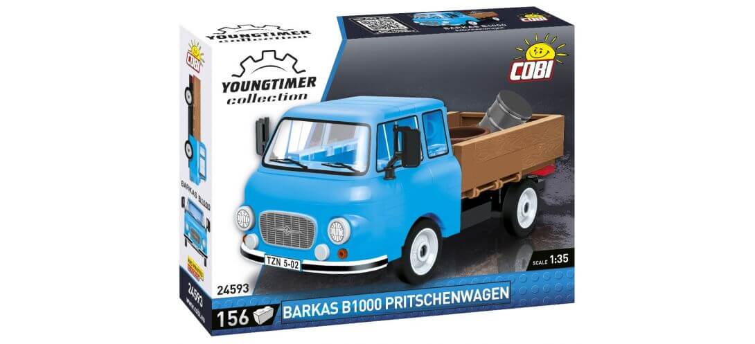 COBI 24593 Barkas B1000 avec plateforme Toysngo