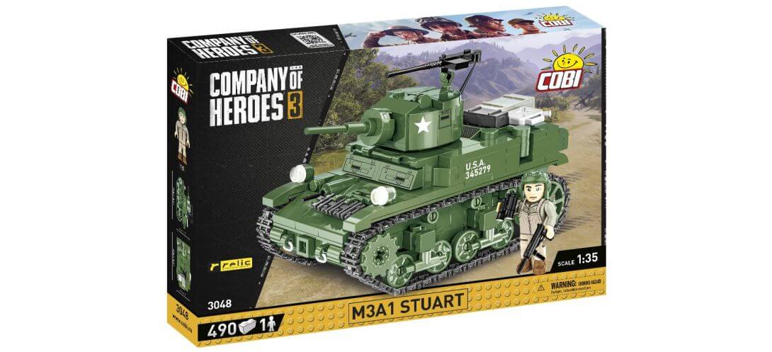 COBI 3048 M3A1 STUART Company of Heroes 3 | Toysngo