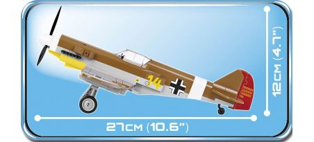 Chasseur allemand Messerschmitt Bf 109 F-4 - Mission Africaine